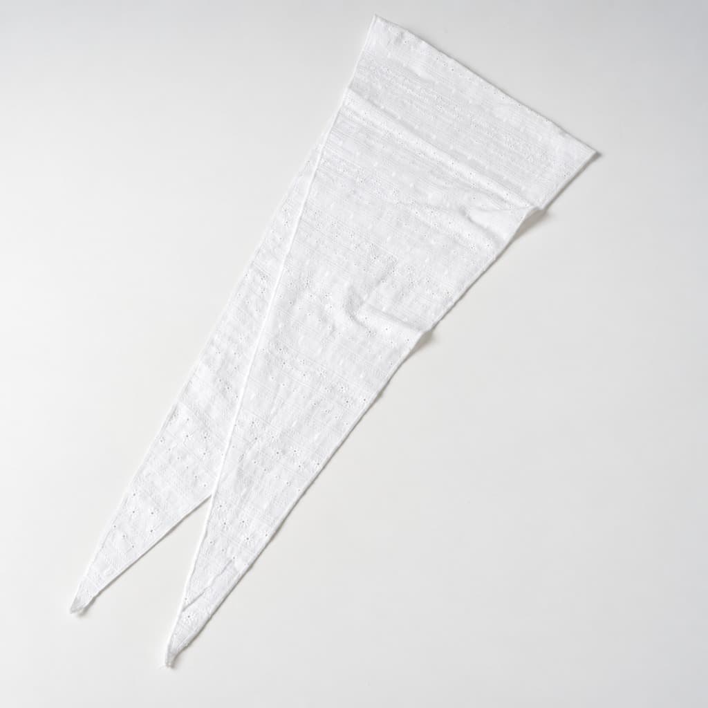 가을 피치기모 플레어 롱스커트 스카프 랩디테일
